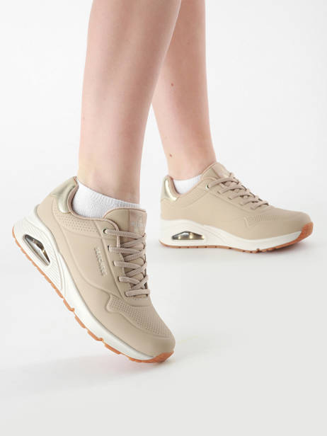 Sneakers Skechers Beige women 155196 ander zicht 1
